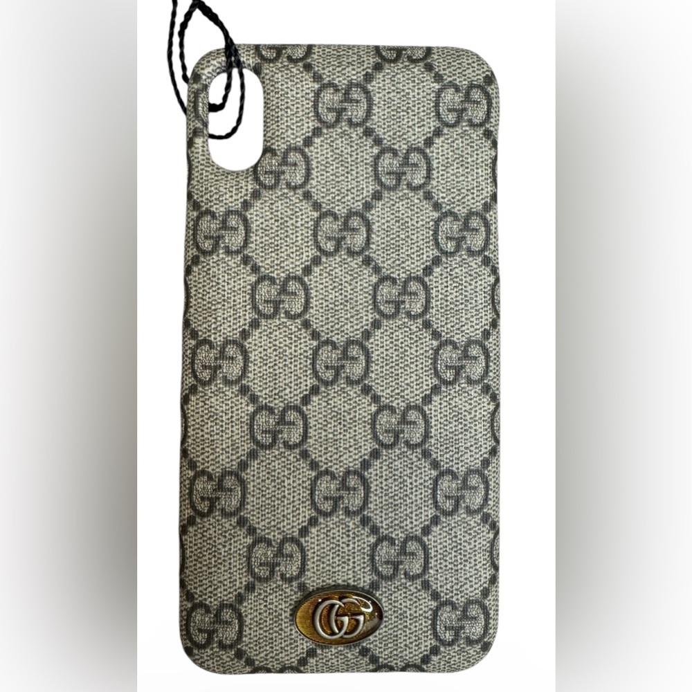 GUCCI GG Supreme Monogram Ophidia iPhone XS Max Case NWT - Picture 4 of 10